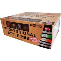 Profi složený ohňostroj Professional style 288 ran 1 1