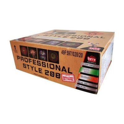Profi složený ohňostroj Professional style 288 ran 1 1 – Hledejceny.cz
