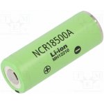 PANASONIC NCR18500A Akum: Li-Ion; 18500; 3,7V; 2040mAh; Ø18,6x50mm; 3,8A; 1ks. – Zboží Živě
