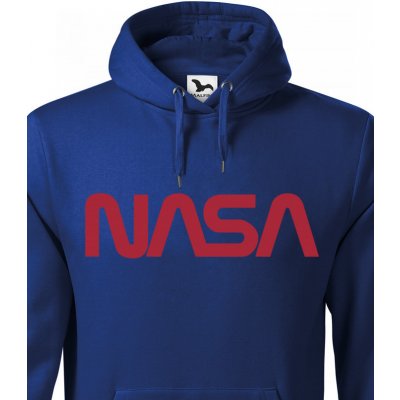 mikina s potiskem NASA 2 modrá Canvas – Hledejceny.cz