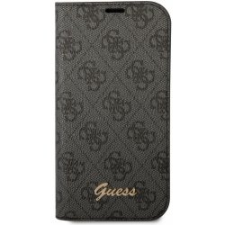 Pouzdro Guess PC/TPU 4G Metal Camera Outline Book iPhone 14 Pro černé