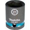 Příslušenství ke gola sadě Makita E-16178 - nástrčný klíč 1/2" velikost 21 mm square drive Impact BLACK