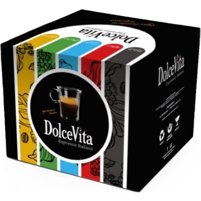 Dolce Vita Italfoods Caffe al Ginseng do Lavazza Espresso Point kapsle 50 ks – Zboží Mobilmania