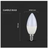 Žárovka Emos LED žárovka Filament Mini Globe 6W E14 teplá bílá