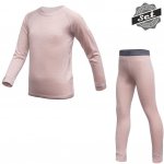 Sensor Merino Air Set dětský triko dl.rukáv + spodky dusty pink – Zboží Mobilmania