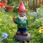 Vtipný zahradní trpaslík – Zboží Dáma