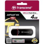 Transcend JetFlash V600 4GB TS4GJF600 – Hledejceny.cz