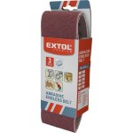 Extol Plátno brusné nekonečný pás,balení 3ks, P100