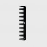 Uppercut Deluxe Rake Comb Black hřeben na vlasy CB11 – Zboží Dáma