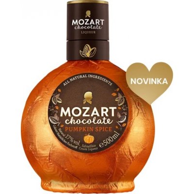 Mozart Chocolate Pumpkin Spice Likér 17% 0,5 l (holá láhev)