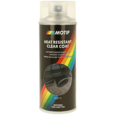 Motip žáruvzdorný lak 400 ml bezbarvá – Hledejceny.cz