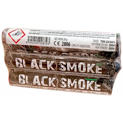 černá dýmovnice BLACK SMOKE 3 ks – Zboží Dáma
