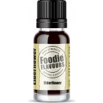 Foodie Flavours Přírodní koncentrované aroma 15 ml černý bez – Zboží Dáma