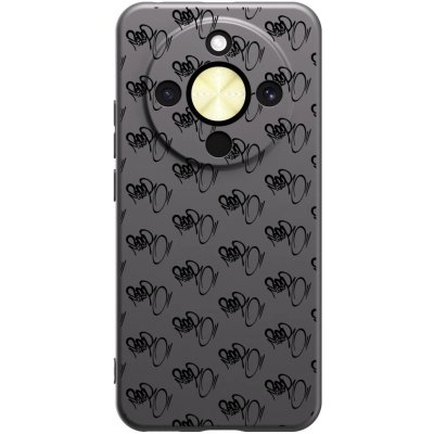 Picasee silikonový černý obal pro Honor Magic8 Lite 5G - Separ - Black On Black 1 – Hledejceny.cz