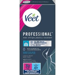 Veet voskové pásky pro citlivou pokožku 40 ks