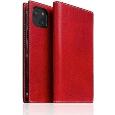 Pouzdro SLG Design D7 Italian Wax Leather iPhone 14 - Red – Sleviste.cz