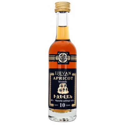 Ijevan Apricot Brandy 10y 40% 0,05 l (holá láhev) – Hledejceny.cz