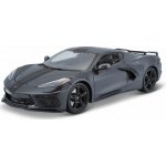 Maisto Chevrolet Corvette Stingray Coupe 2020 šedá 1:18 – Sleviste.cz