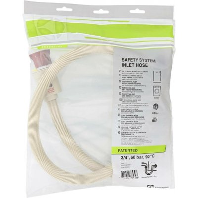 Electrolux aquastop hadice napouštěcí (902979351/1) 3/4" - 3/4'', 150 cm – Zboží Mobilmania