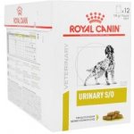 Royal Canin Veterinary Health Nutrition Dog Urinary S/O Moderate Calorie in Gravy 12 x 100 g – Zboží Mobilmania