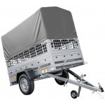 UNITRAILER GARDEN 200 KIPP s pletivovými bočnicemi, rámem H-800 a šedým krytem