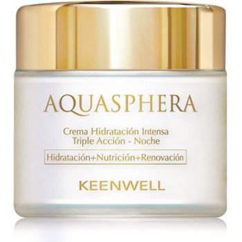 Keenwell Aquasphera Triple Action Intensive Moisturizing Night Cream hydratační noční krém 80 ml