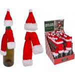 Popron.cz Textilní obal na láhev vánoční čepice a šála – Sleviste.cz