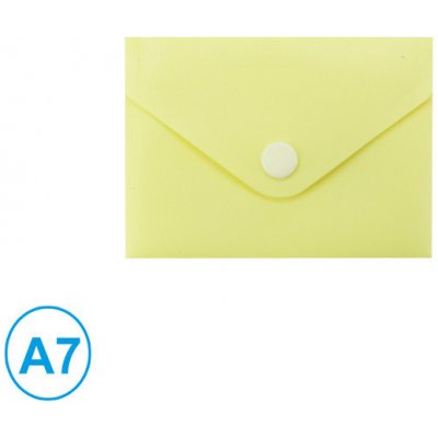 Luma Spisové desky s drukem LUMA - A7 / pastelová žlutá 245625 – Zboží Živě