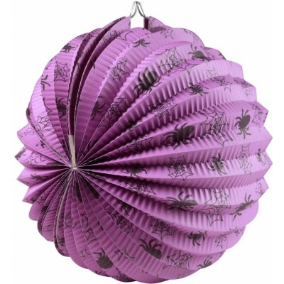 Lampion Halloween pavouci 25 cm – Zboží Dáma