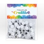 Očička kulatá samolepící 12mm/80ks – Zboží Dáma