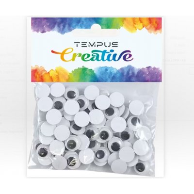 Očička kulatá samolepící 12mm/80ks – Zboží Dáma