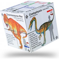 Zoobookoo Didaktická kniha v kostce Dinosauři