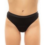 Ecomodi menstruační kalhotky tanga černé z bambusu – Zboží Dáma