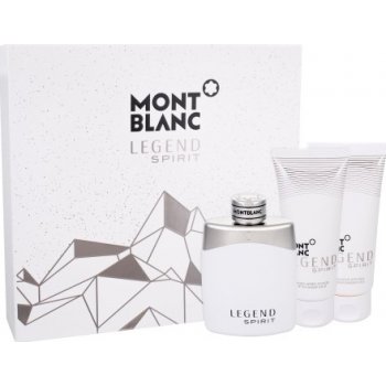 Mont Blanc Legend Spirit EDT 100 ml + balsam po holení 100 ml + sprchový gel 100 ml dárková sada