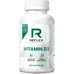 Reflex Nutrition Vitamín D3 100 kapslí – Hledejceny.cz