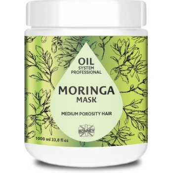 Ronney Oil System MORINGA maska na vlasy 1000 ml