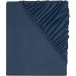 Livarno Home Žerzejové napínací prostěradlo 90-100x200 modrá – Zboží Dáma