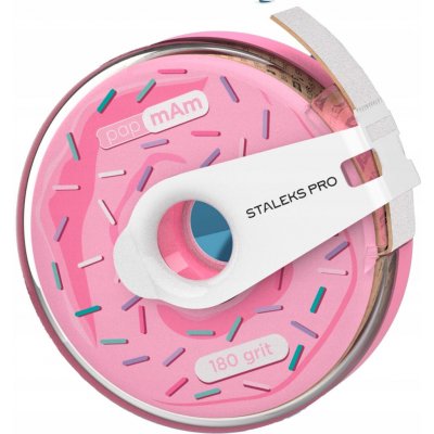 Staleks AT-180 Staleks PRO Bobbi Nail EXPERT Výměnný jednorázový pilník s 6m samolepící brusnou páskou – Zboží Dáma