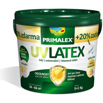 Primalex UV LATEX (5+1kg) – Zboží Mobilmania