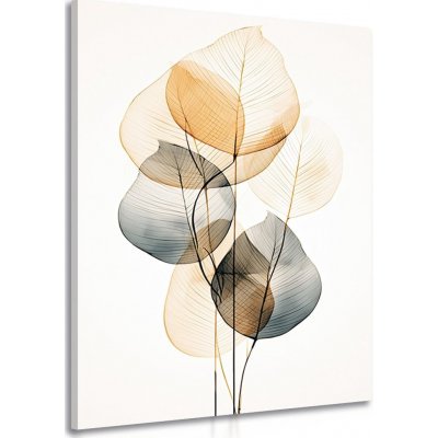 Obraz abstraktní listy No2 - 40x60 – Zboží Mobilmania