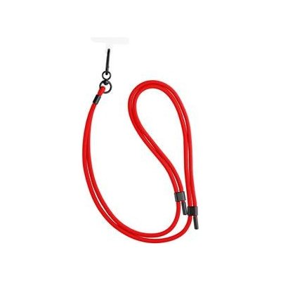 Univerzální šňůrka FIXED NeckUni pro telefony se zadním krytem, červená FIXNU-V-RD – Zboží Živě