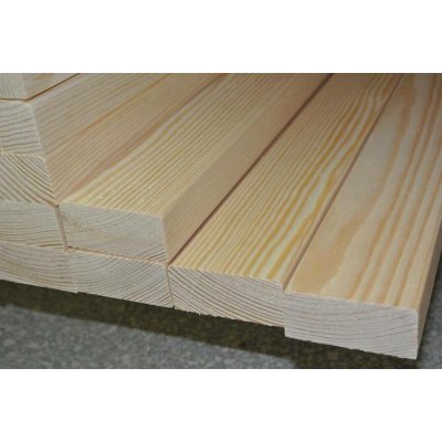 Dřevěné latě na lavičku, borovice, 25 x 55 mm Varianta: Laťka na lavičku 1,5m – Zboží Mobilmania