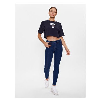 Tommy Jeans Jeansy Nora DW0DW16008 Tmavomodrá Skinny Fit – Hledejceny.cz