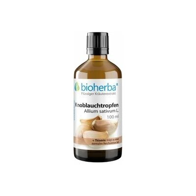 Bioherba Cesnak kvapky tinktúra 100 ml – Hledejceny.cz