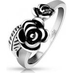Šperky4U dámský ocelový prsten růžičky OPR1661 – Hledejceny.cz