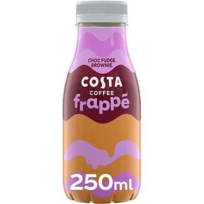 Costa Coffee ledové frappé s příchutí čokoládovo karamelového brownie 250 ml – Zboží Dáma