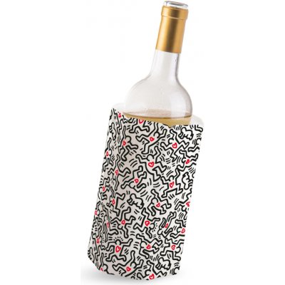 Vacu Vin 38802606 Chladicí obal na víno Keith Haring – HobbyKompas.cz