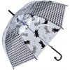 Deštník Deštník pro dospělé s černými kočičkami