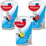 Maped barevné vázací klipy 15 mm 12 ks 361211 – Zboží Mobilmania