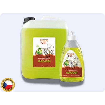PragoSan Green Apple prostředek na mytí nádobí 500 ml – Zboží Mobilmania